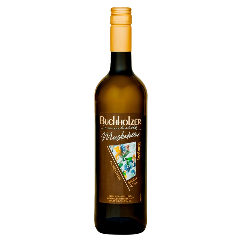 Buchholzer Weißwein Muskateller halbtrocken 0,75l